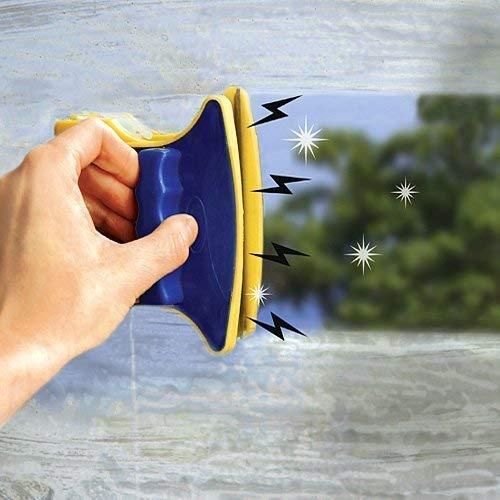 Magnetic Double-Sided Window Cleaner – Glass Cleaning Tool | NISHU Superstores
