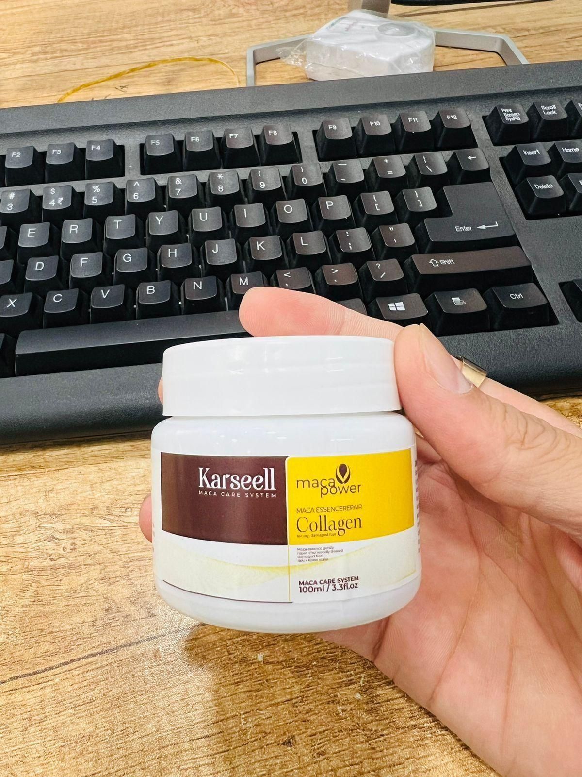 Karseell Maca Power Collagen Hair Mask – 100ml Pack of 2 for Hair Repair | NISHU Superstores