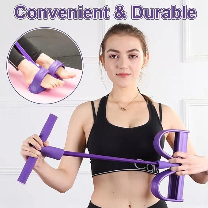 Yoga Pedal Puller Resistance Band – Full Body Fitness & Stretching Equipment | NISHU Superstores