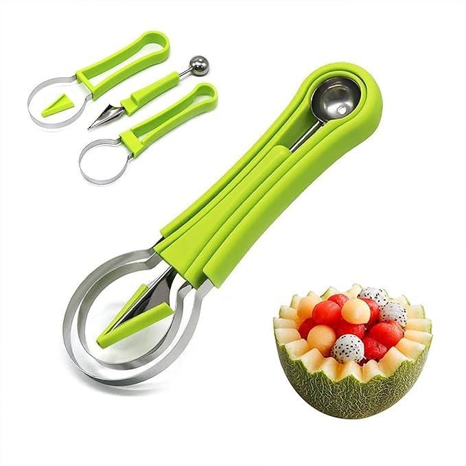 3 In 1 Fruit Carving Knife – Precision Tool for Creative Fruit Designs | NISHU Superstores