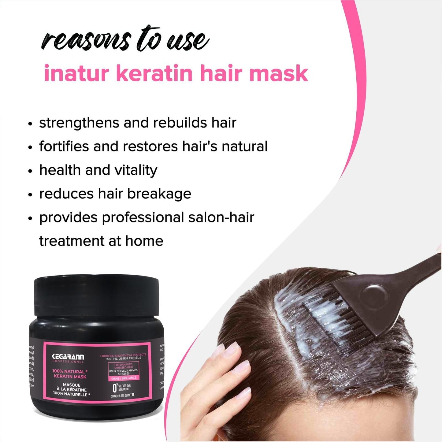 Ultra Repairing Keratin Hair Mask (Pack of 2) – Deep Nourishment for Damaged Hair | NISHU Superstores