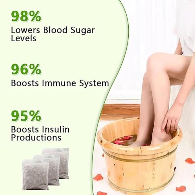 Sugar Control Foot Bath Beads (Pack of 15) – Herbal Detox for Blood Sugar & Wellness | NISHU Superstores