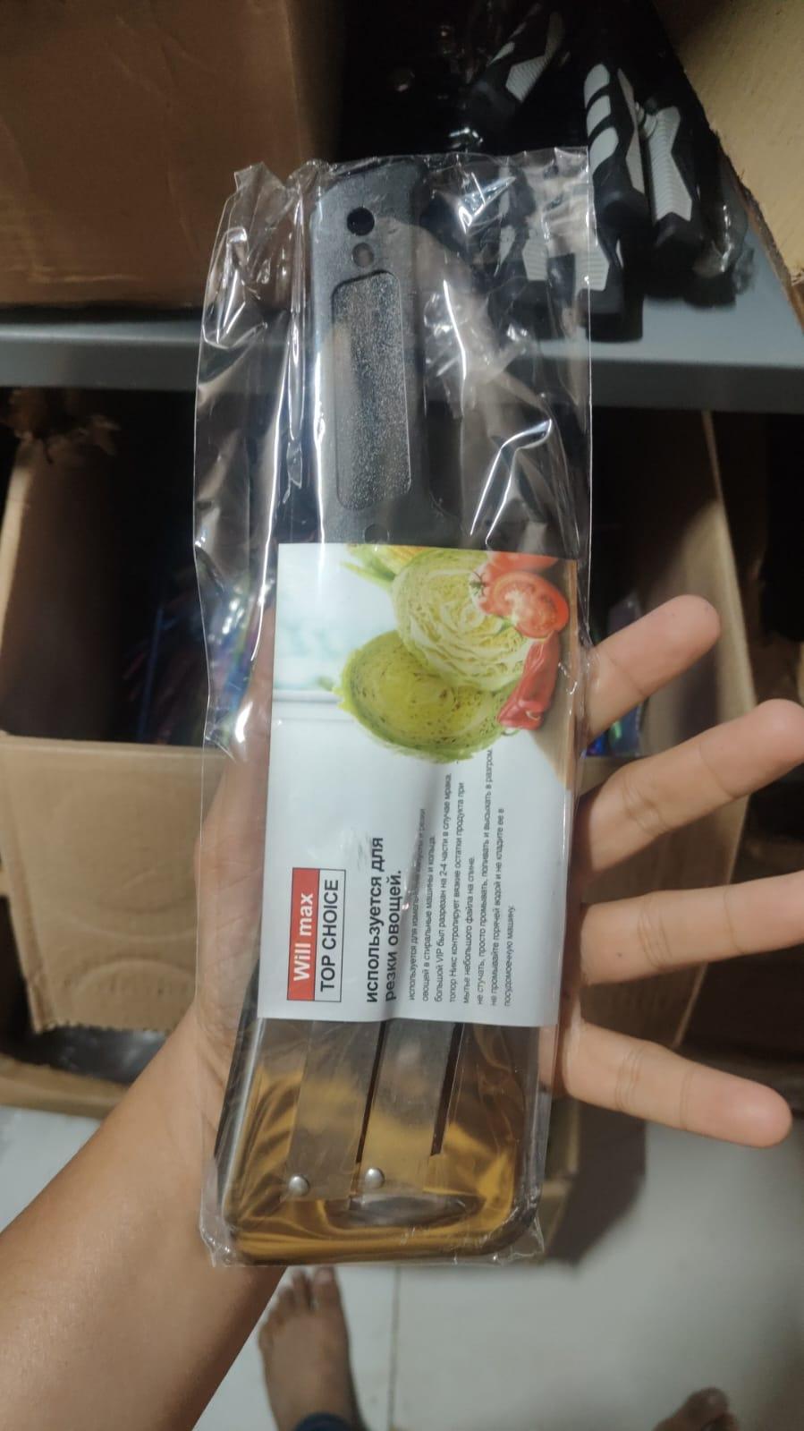 Slicer Double 2 Slice Blade Knife – Efficient Kitchen Cutting Tool | NISHU Superstores