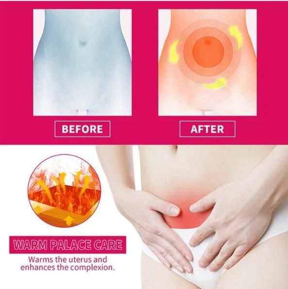 Menstrual Heat Cramp Relief Patch – 8 Pcs Soothing Comfort | NISHU Superstores