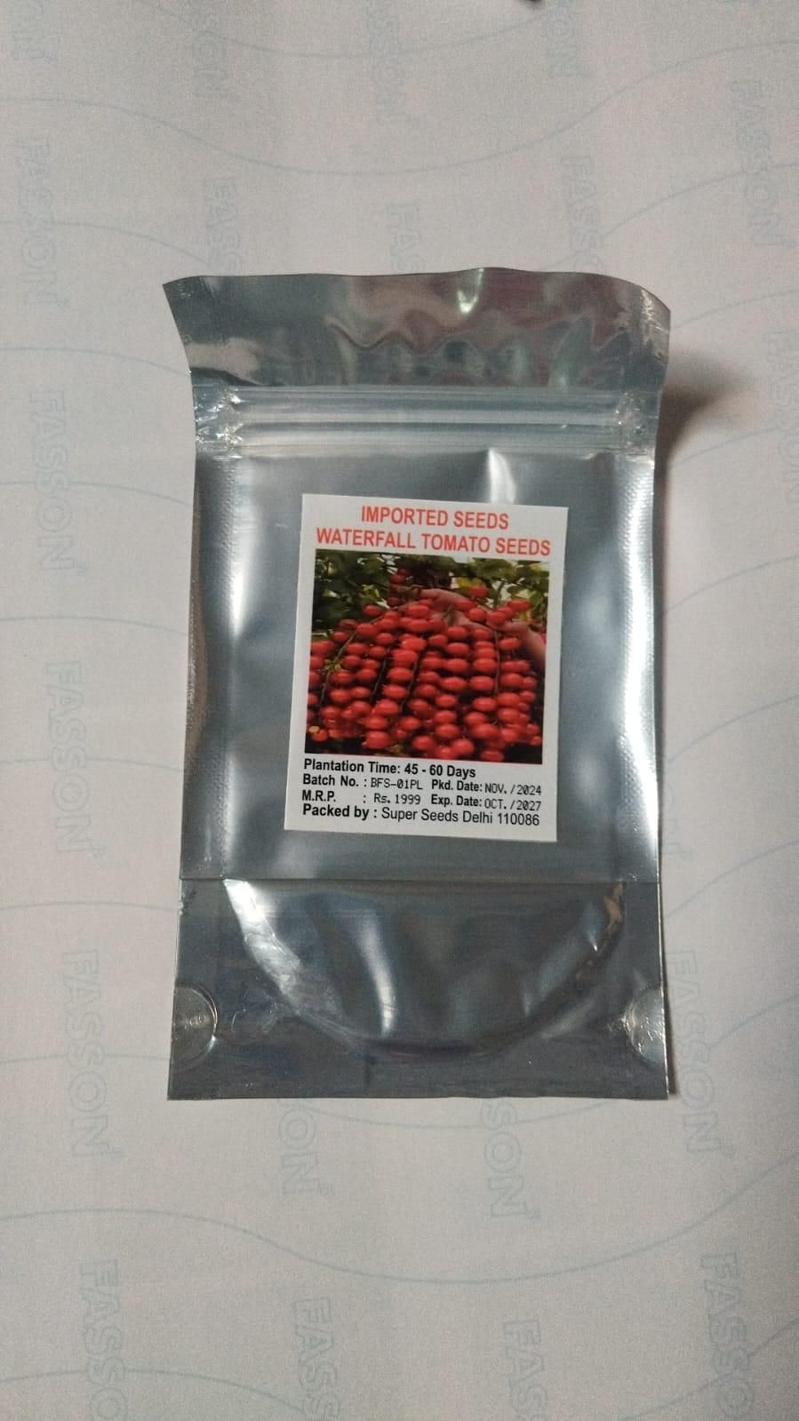 Waterfall Tomato Seeds – High Yield & Juicy Harvest for Home Garden | NISHU Superstores