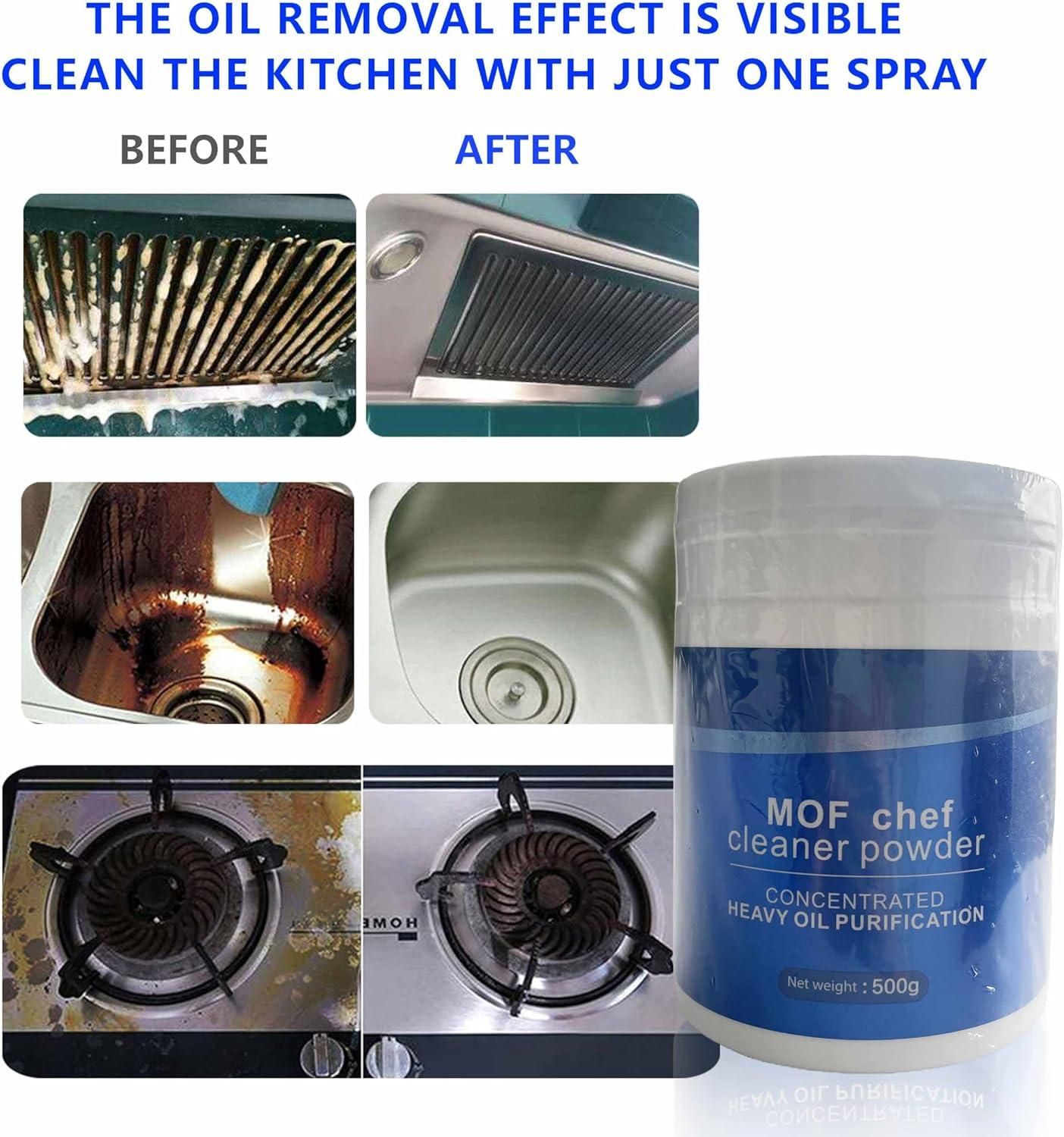 Mof Chef Protective Kitchen Powder – Grease & Odor Shield for Cooking | NISHU Superstores