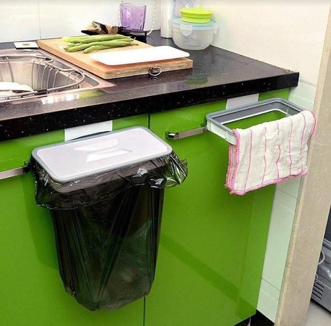 Attach-A-Trash Hanging Trash Bag Holder – Convenient & Space-Saving | NISHU Superstores