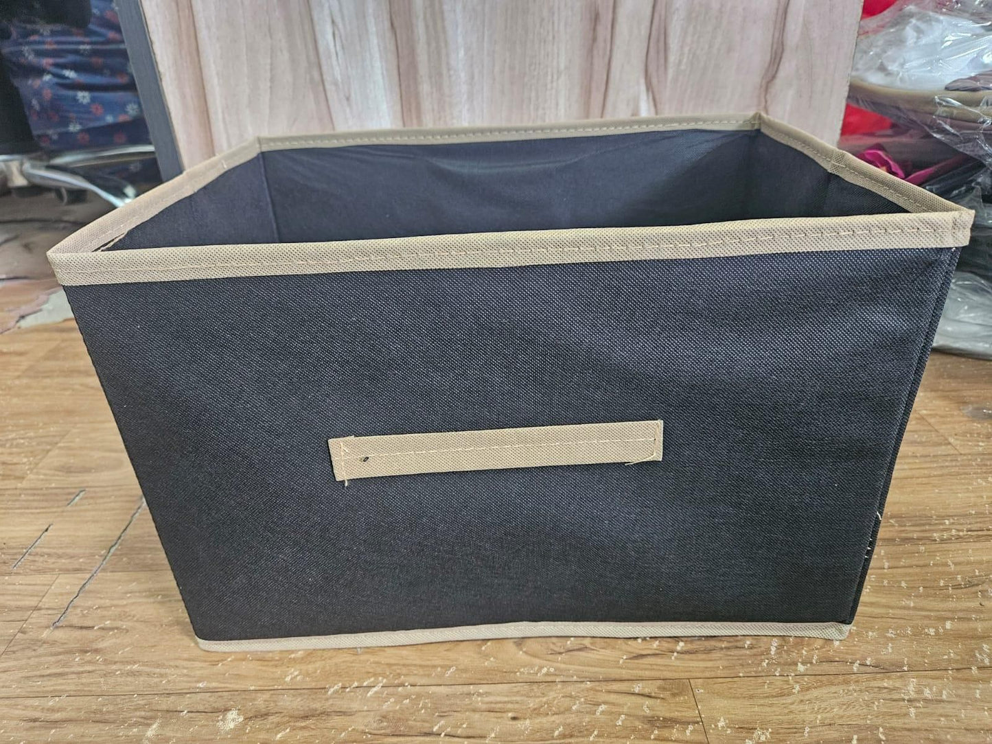 Multifunctional Fabric Storage Multifunctional Fabric Storage Drawer Basket (Pack of 2) – Foldable & Space-Saving | NISHU Superstores