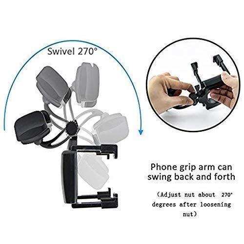 Multifunctional Rearview Mirror Phone Holder – Secure & Adjustable Car Mount | NISHU Superstores