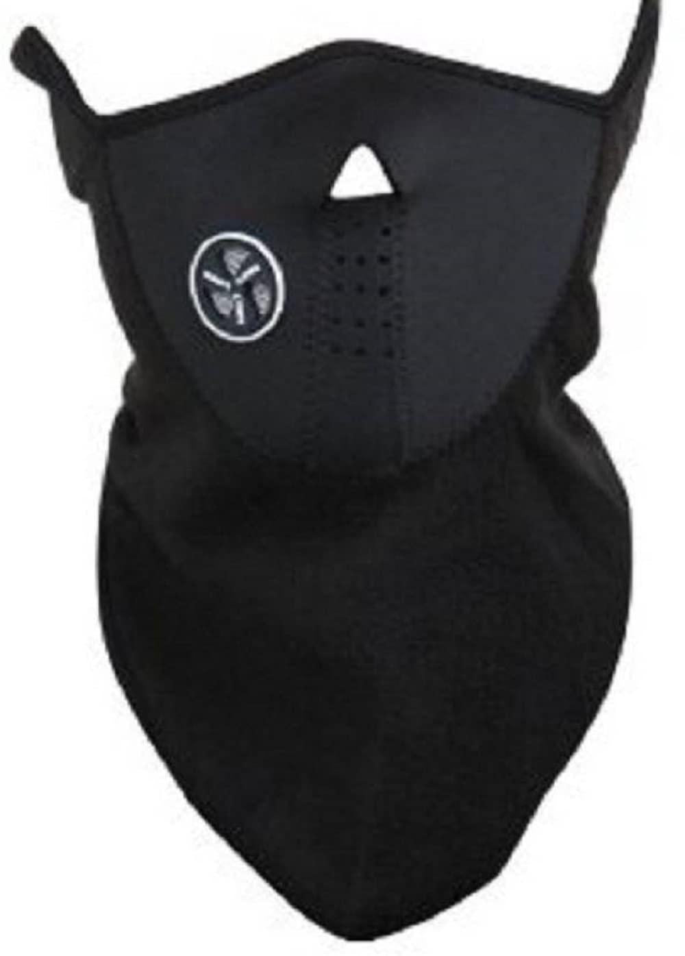 Neoprene Motorcycle Face Cover Balaclava Mask – UV, Dust Protection for Bikers & Outdoor Sports | NISHU Superstores