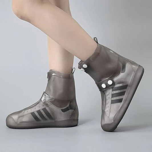 Waterproof Rain Shoe Covers – Secure Button Closure, Durable & Reusable | NISHU Superstores