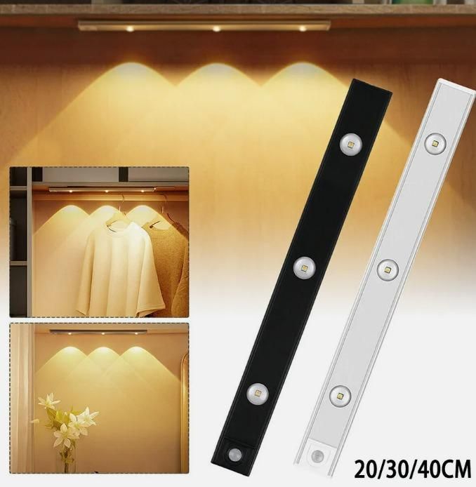 LED PIR Motion Sensor Cabinet Light – USB Rechargeable & Energy Efficient | NISHU Superstores