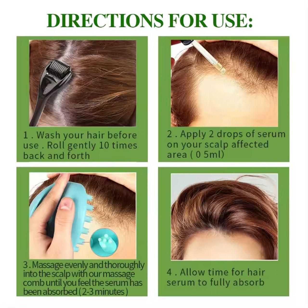 Hair Loss Treatment Serum 30ml (Pack of 2) – Boost Hair Growth & Strengthen Roots | NISHU Superstores