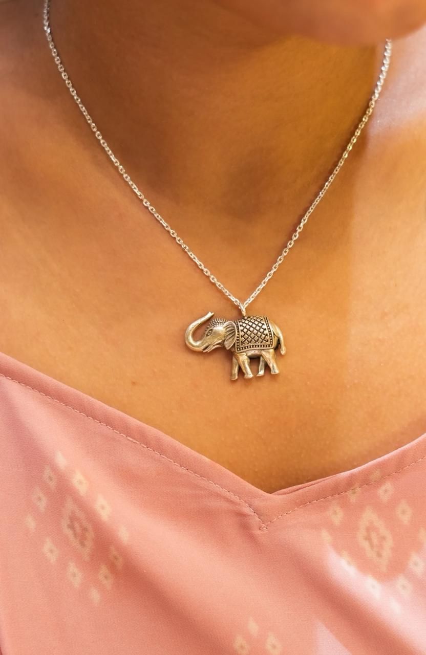 Elephant Necklace Set – Stylish Jewelry for Women | NISHU Superstores