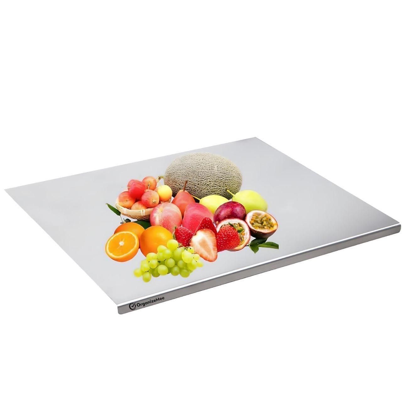 Stainless Steel Chopping Board – Durable Kitchen Cutting Board 35x31cm | NISHU Superstores