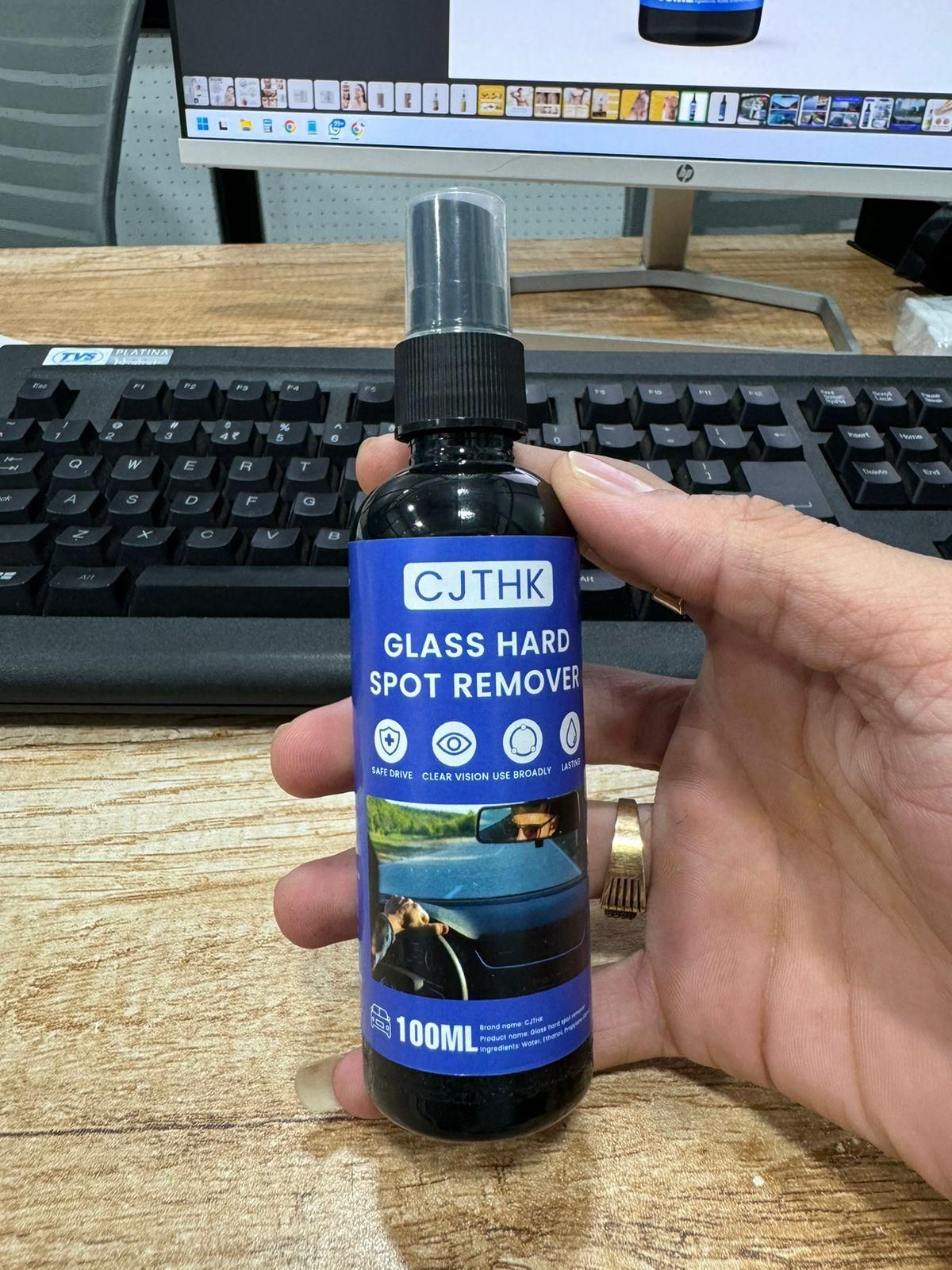CJTHK Glass Hard Spot Remover 100ml – Stain & Watermark Cleaner | NISHU Superstores