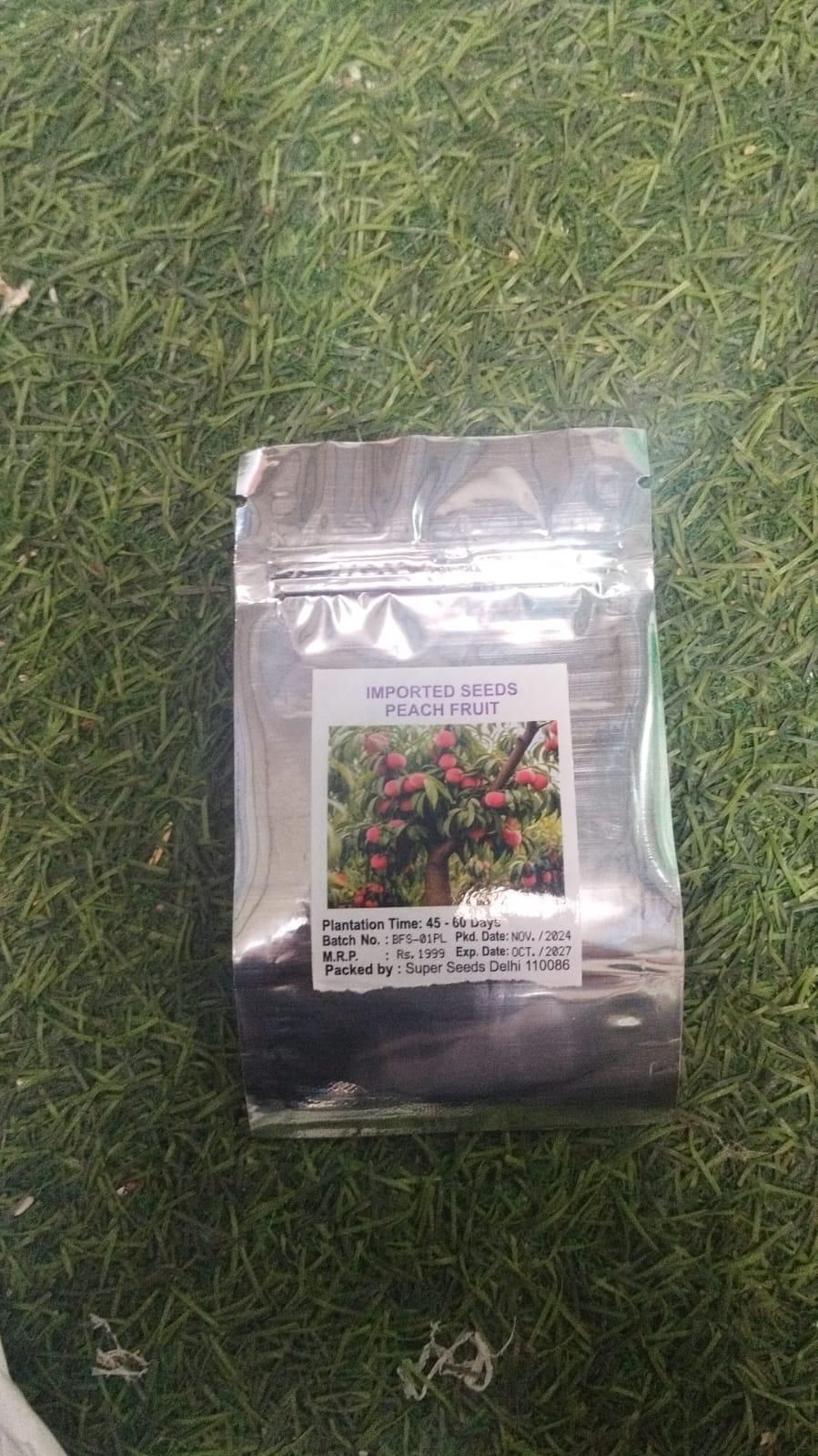 Peach Tree Seeds – Grow Juicy, Sweet Peaches at Home | NISHU Superstores