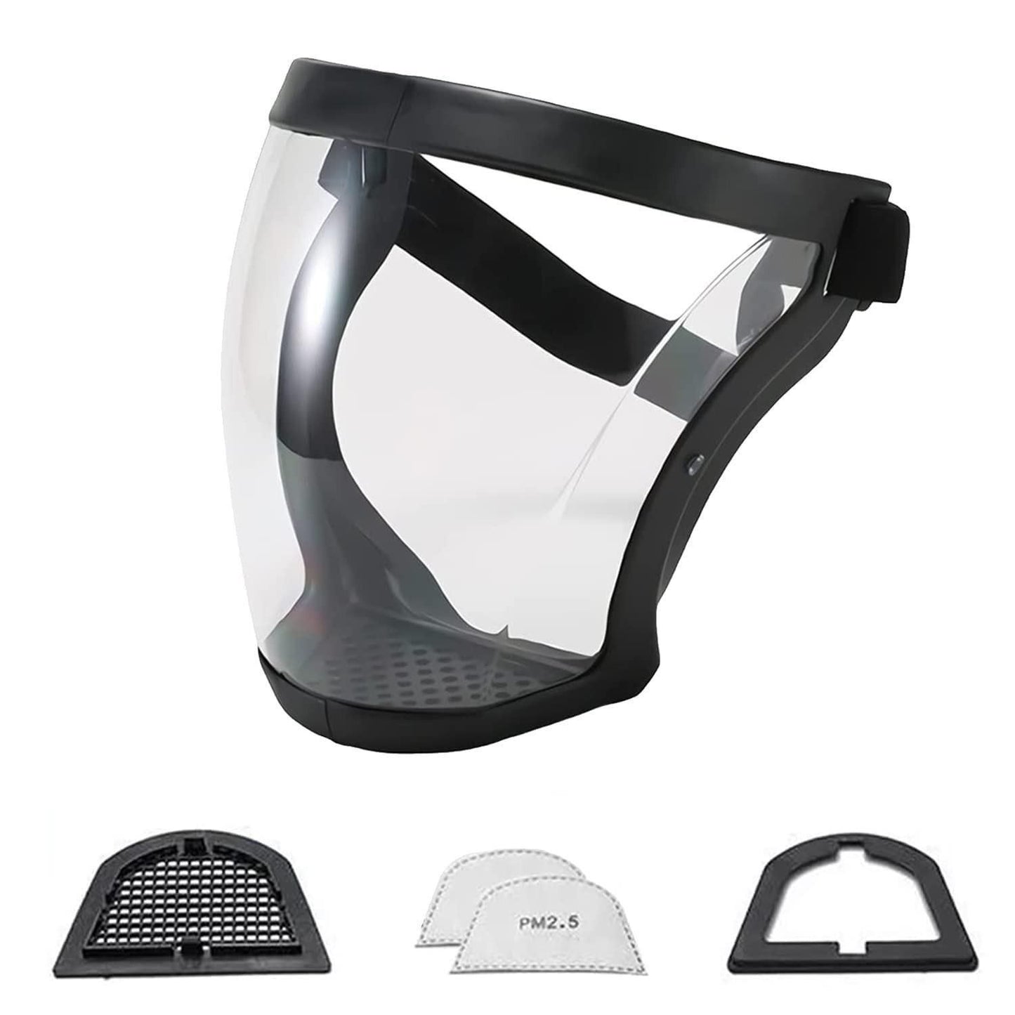 Full Face Anti-Fog Transparent Face Mask – Clear Protection & Comfort | NISHU Superstores