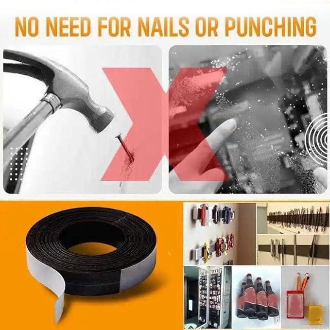 Self Adhesive Magnetic Tape Roll – Strong Flexible Strip for Home & DIY | NISHU Superstores