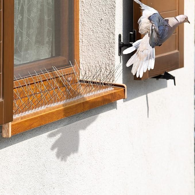 Bird Spikes for Balcony & Rooftop – Pack of 10 Anti-Bird Strips | NISHU Superstores
