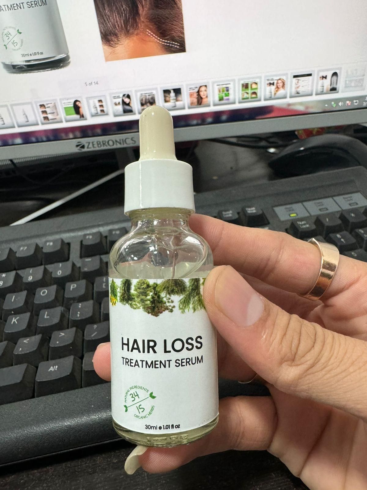 Hair Loss Treatment Serum 30ml (Pack of 2) – Boost Hair Growth & Strengthen Roots | NISHU Superstores