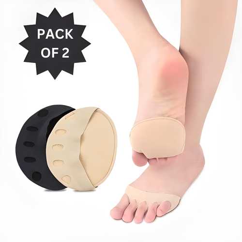 Invisible Ruffle Toe Pad Inserts – Women’s Forefoot Cushions & Half Insoles | NISHU Superstores