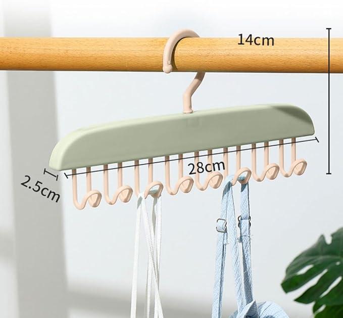 Multifunctional Closet Hanger – Plastic Underwear & Suspender Organizer | NISHU Superstores