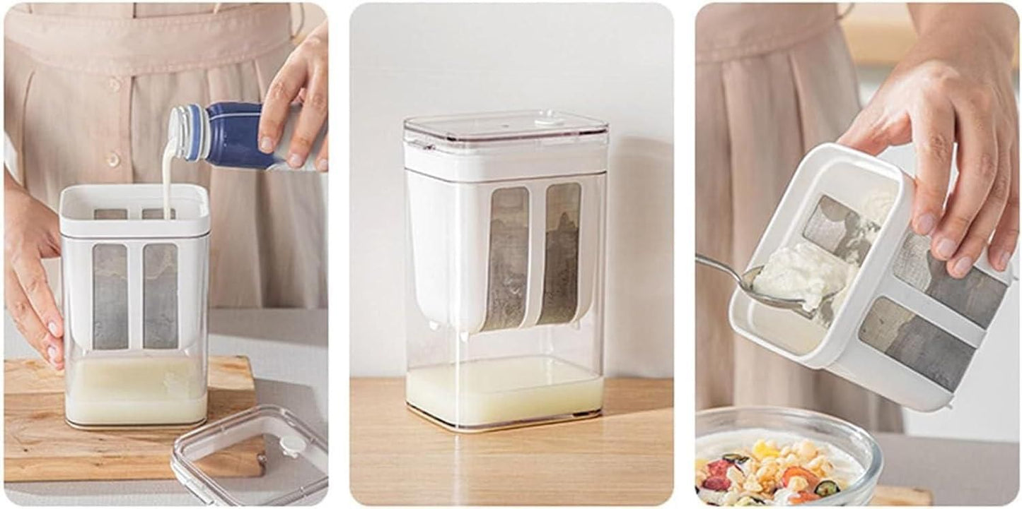 Yogurt Maker & Curd Strainer | Homemade Dahi Filter – NISHU Superstores