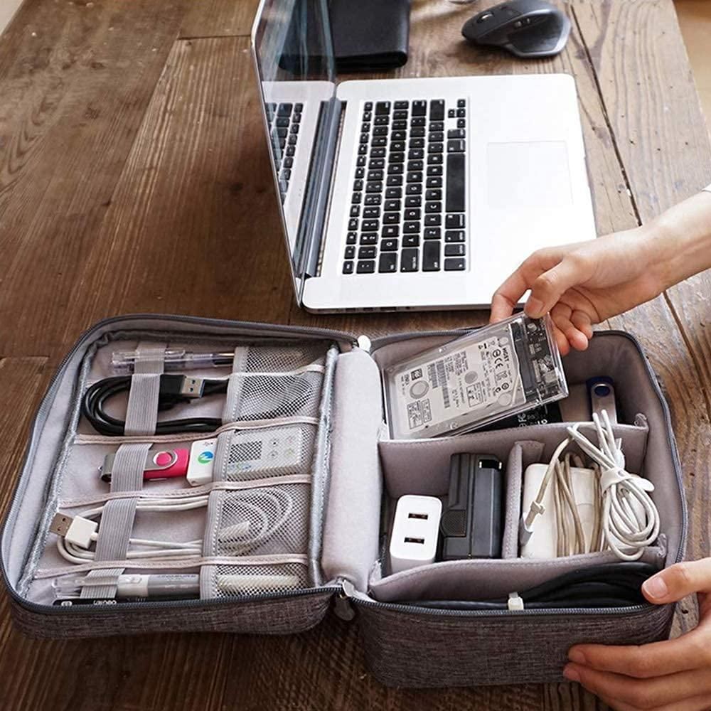 Universal Travel Gadget Organizer Bag – Cable & Charger Storage Case | NISHU Superstores
