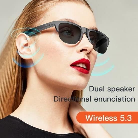 Wireless Bluetooth Sunglasses – Open-Ear Music & Hands-Free Calling | Stylish Audio Shades | NISHU Superstores