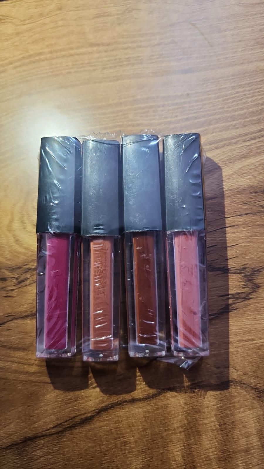 Nude Red Edition Liquid Lipstick Set of 4 – Different Shades | NISHU Superstores