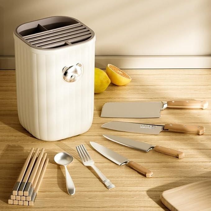 Multifunctional Knife Holder – Kitchen Cutlery Storage Organizer | NISHU Superstores