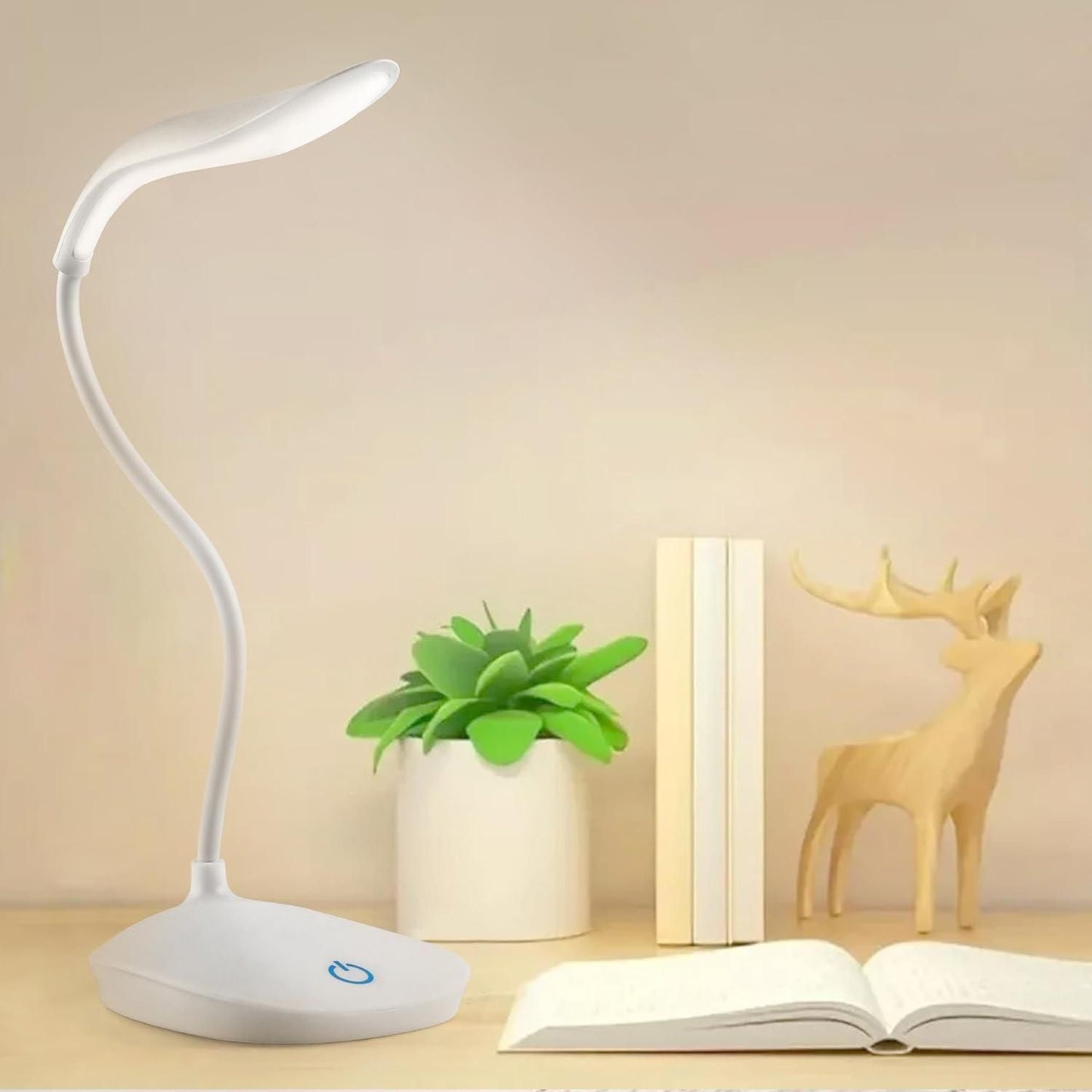 Battery Operated Table Lamp – Portable, Cordless LED Desk Light | NISHU Superstores