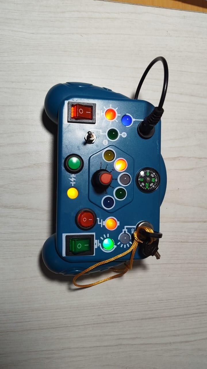 Toddler Busy Board Switch Light Game – Educational Toy for Hand-Eye Coordination & Brain Development | NISHU Superstores