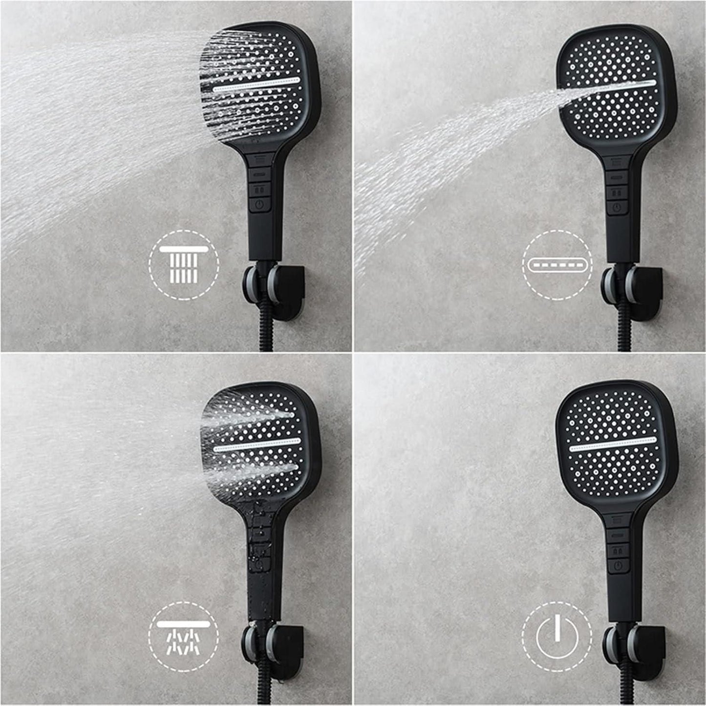 Handheld Shower Head – High-Pressure Water Saving Shower with Adjustable Modes | NISHU Superstores