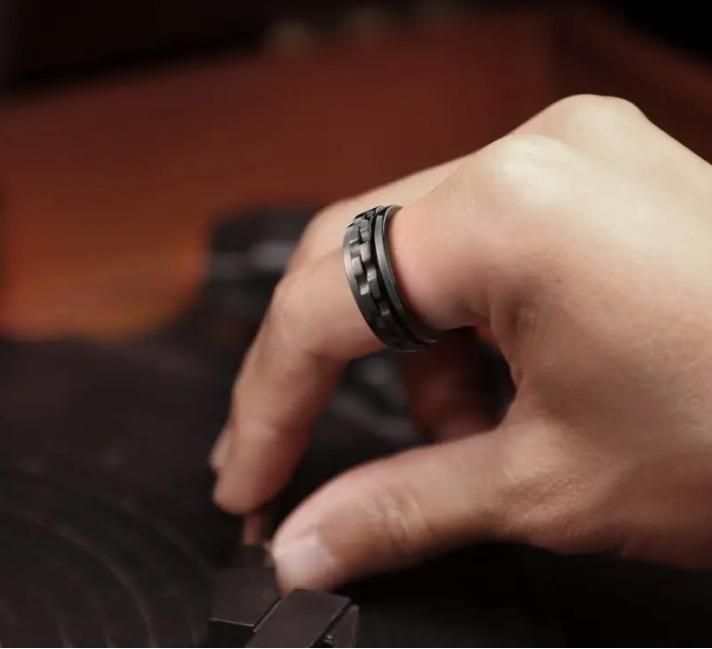 Stainless Steel Rings for Men (Pack of 2) – Stylish & Durable | NISHU Superstores