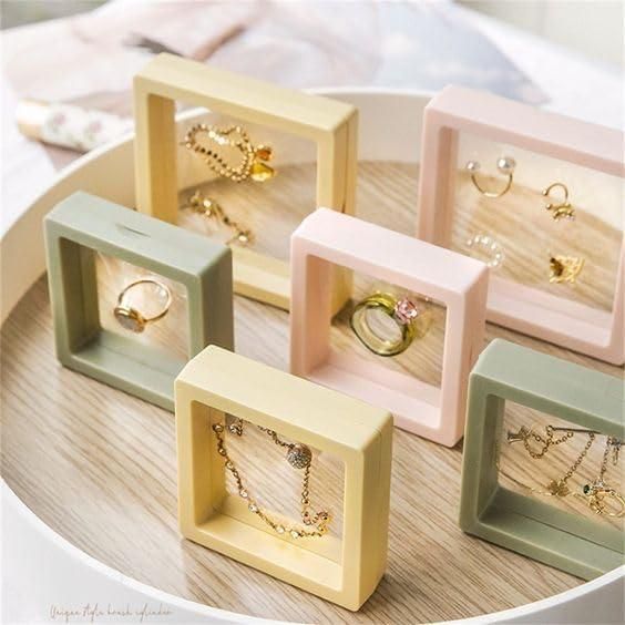 3D Floating Display Frame Case (2pc) – Jewelry & Collectible Organizer | NISHU Superstores