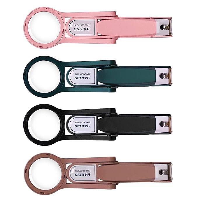 Nail Clipper with Magnifying Glass – Precision Trimming for Kids & Seniors | NISHU Superstores