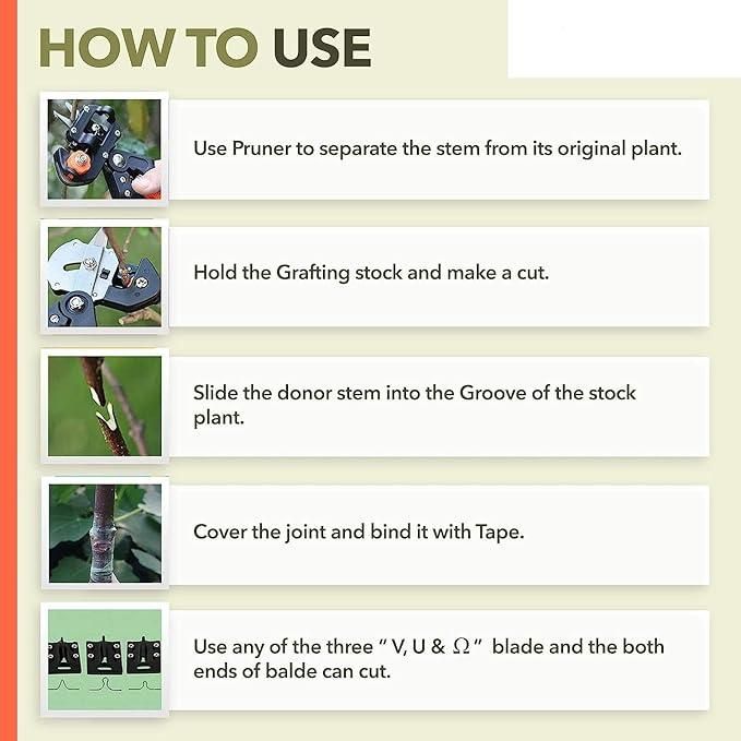Grafting Cutter Set – Precision Tools for Plant Grafting & Pruning | NISHU Superstores