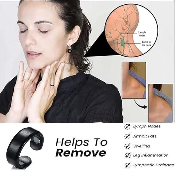 Lymphatic Drainage Therapeutic Magnetic Ring – Unisex Pain Relief & Wellness | NISHU Superstores