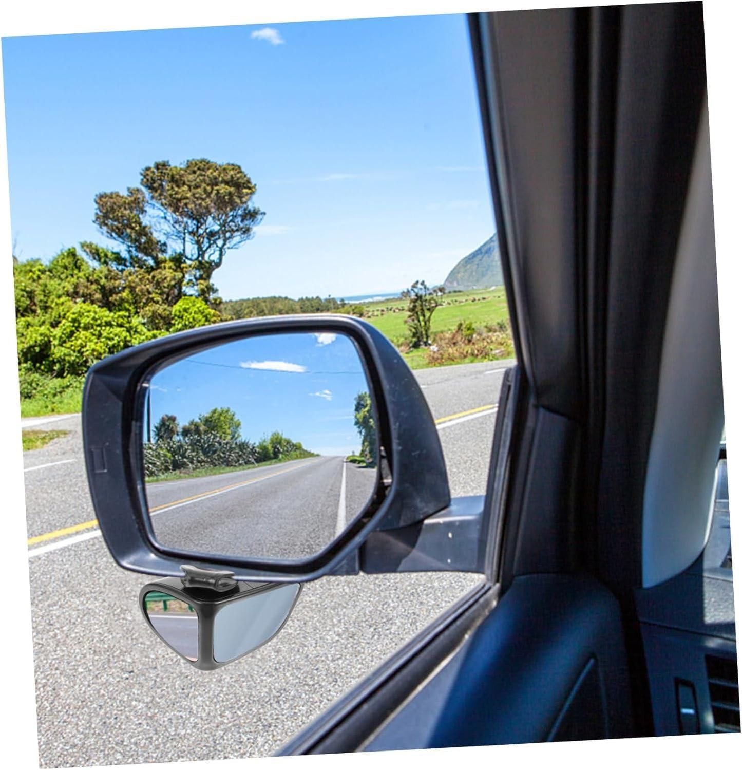 Adjustable Car Auxiliary Rearview Mirror – Wide Angle Blind Spot Mirror | NISHU Superstores