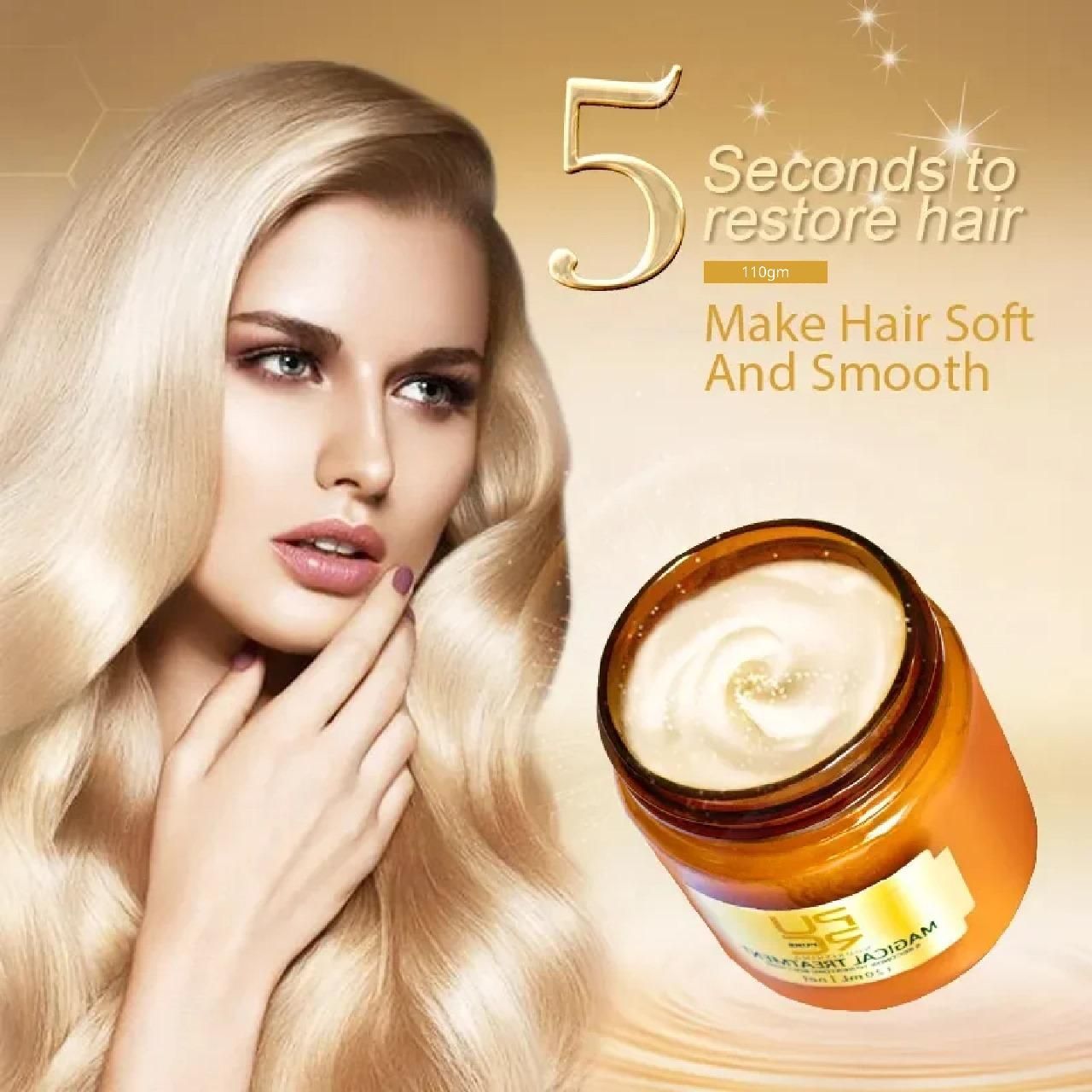 PURE Magical Hair Treatment – 5 Sec Soft Hair Repair Mask 110gm | NISHU Superstores