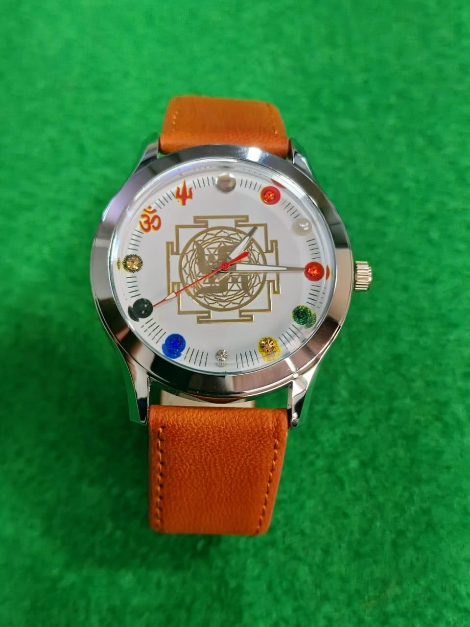 Astro Navagraha Analog Watch – Lord Design with Leather-Style Silicone Strap | NISHU Superstores