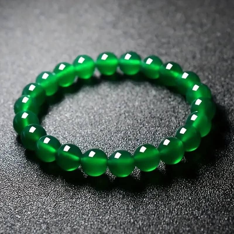 Green Jade Bracelet (Pack of 1) – Natural Healing Crystal Bracelets | NISHU Superstores