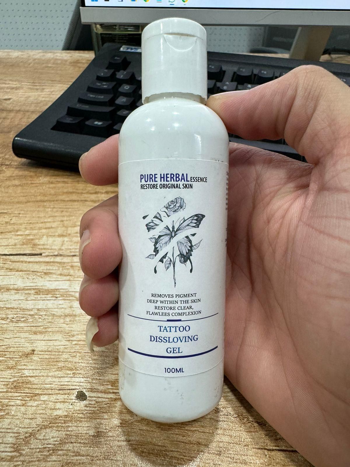 Tattoo Dissolving Gel 100ML (Pack of 2) – Effective & Safe Tattoo Removal | NISHU Superstores