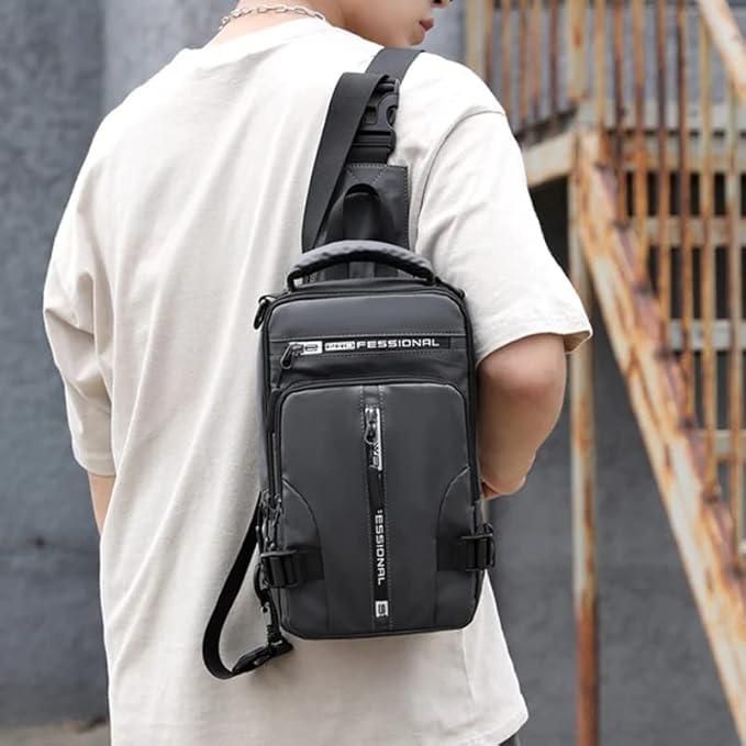 Sling Bag with USB Charging Port – Stylish & Smart Travel Companion | NISHU Superstores