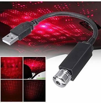 12V LED Star Decoration Light for Car & Room | 360° Rotating USB Disco Laser Light | NISHU Superstores