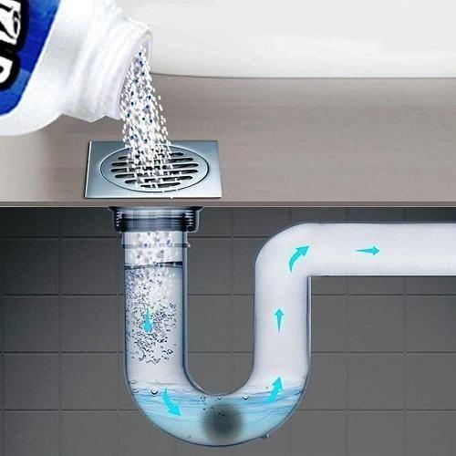 Powerful Drain Cleaner for Sink & Pipes | Unclog in Minutes | NISHU Superstores