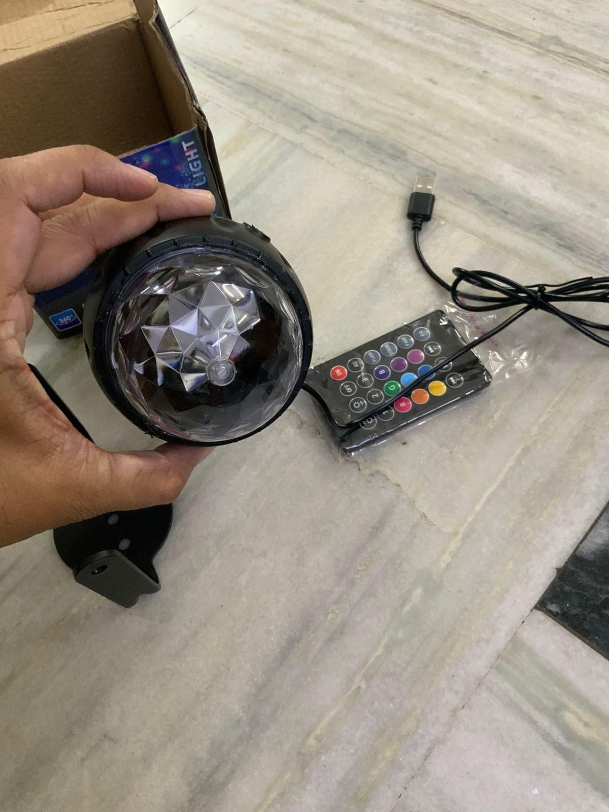 Party Disco Light – Colorful LED Music Lamp | NISHU Superstores