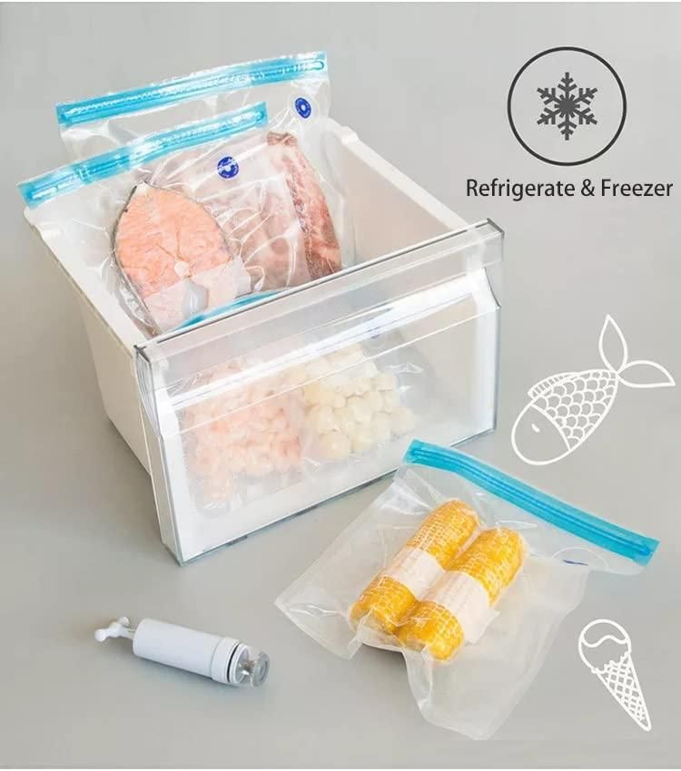 Vacuum Sealing Resealable Food Bags – Freshness Preserving Storage Bags | NISHU Superstores